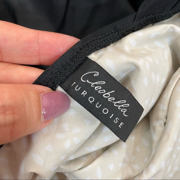 Cleobella Black Fringe One Piece Swimsuit - Picture 5 of 8